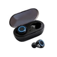thumbnail image 1 of fans on Sale and Clearance Noise Cancelling Wireless Earbuds,6 Mics ENC Clear Call, IPX8 Waterproof, in Ear Bluetooth 5.3 Headphones Stereo Bass Ear Buds 59H Playtime with LED Display 32 EQs via APP, 1 of 7