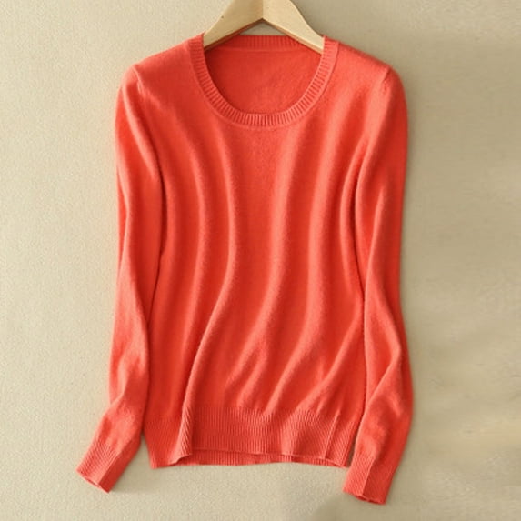 fanshangmao Spring Shirts for Women Solid Color Sweatshirts for Women White Long Sleeve Shirts for Women Ribbed Cheap Shirts for Women Tight