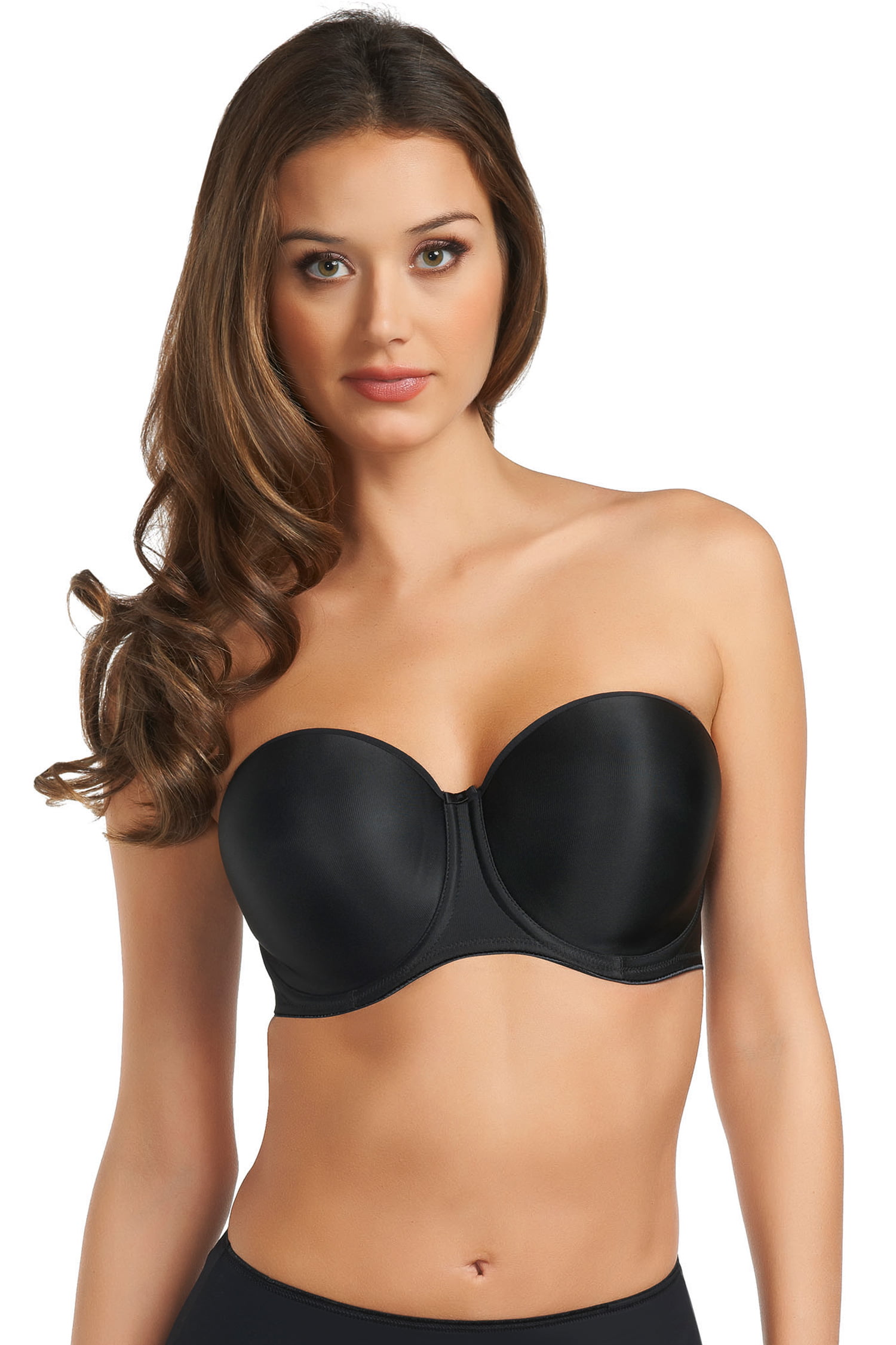 fantasie smoothing women's moulded seamless strapless bra, 30dd