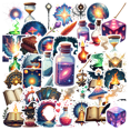 thumbnail image 1 of fantasy Magic Theme Stickers, Waterproof Magic Theme Sticker for Water Bottle Laptop Phone Cases Planner Skateboard Luggage Helmet Party Favor Decor, Ideal for Adults Teens Teacher Rewards, 1 of 9