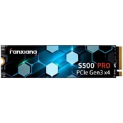 fanxiang S500 Pro 256GB SSD PCIe Gen3x4 m.2 2280 محرك الأقراص الصلبة الداخلي حتى 3500 ميجابايت / ثانية ، SLC Cache 3D NAND TLC ، تخزين البيانات
