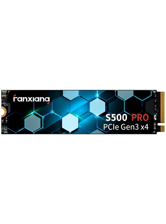 fanxiang S500 Pro 2TB NVMe SSD PCIe Gen3x4 m.2 2280 Internal Hard Drive up to 3500MB/s SLC Cache 3D NAND TLC Data Storage SSD