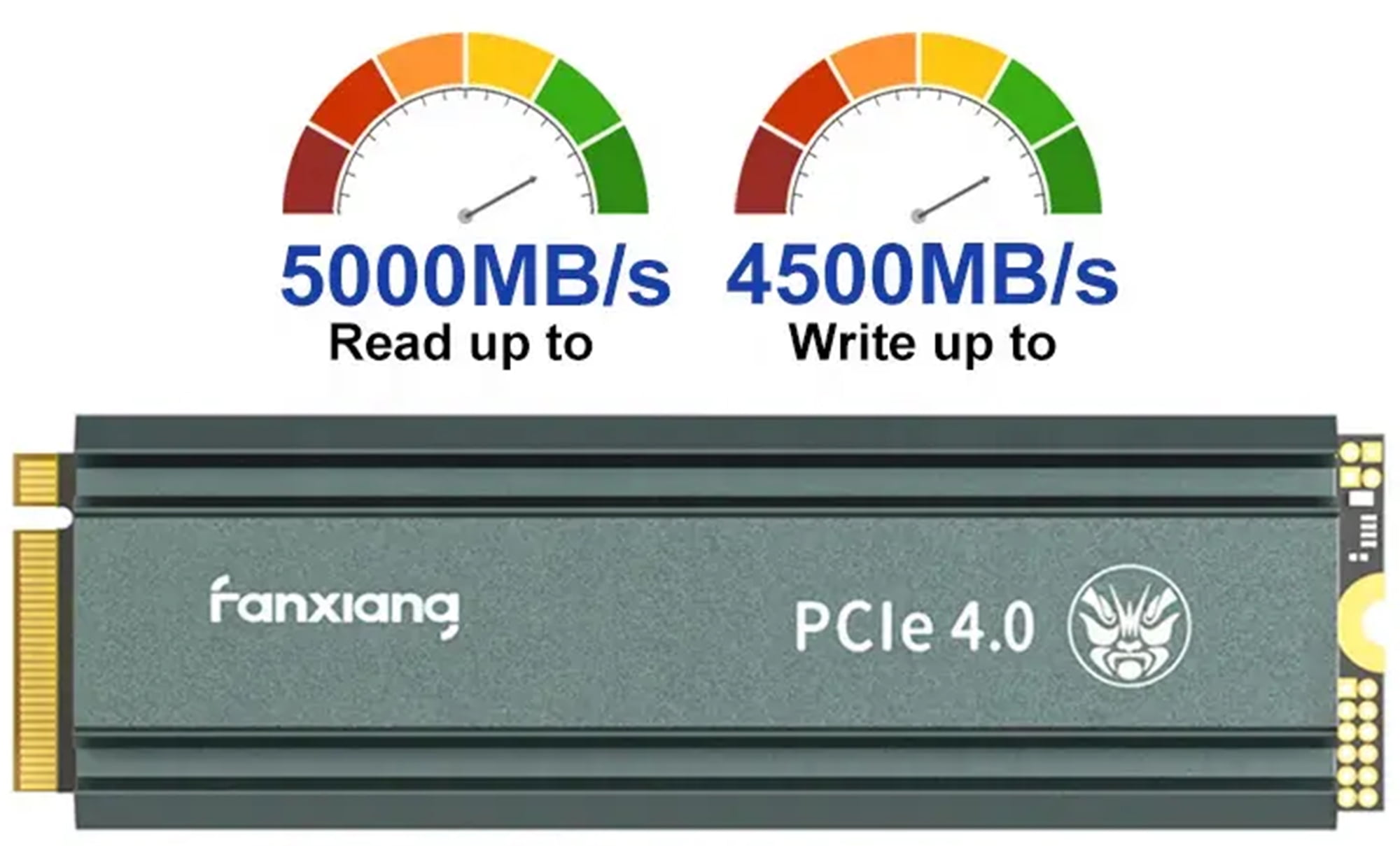 fanxiang S770 1To PCIe 4.0 NVMe SSD M.2 2280 Disque SSD Interne à