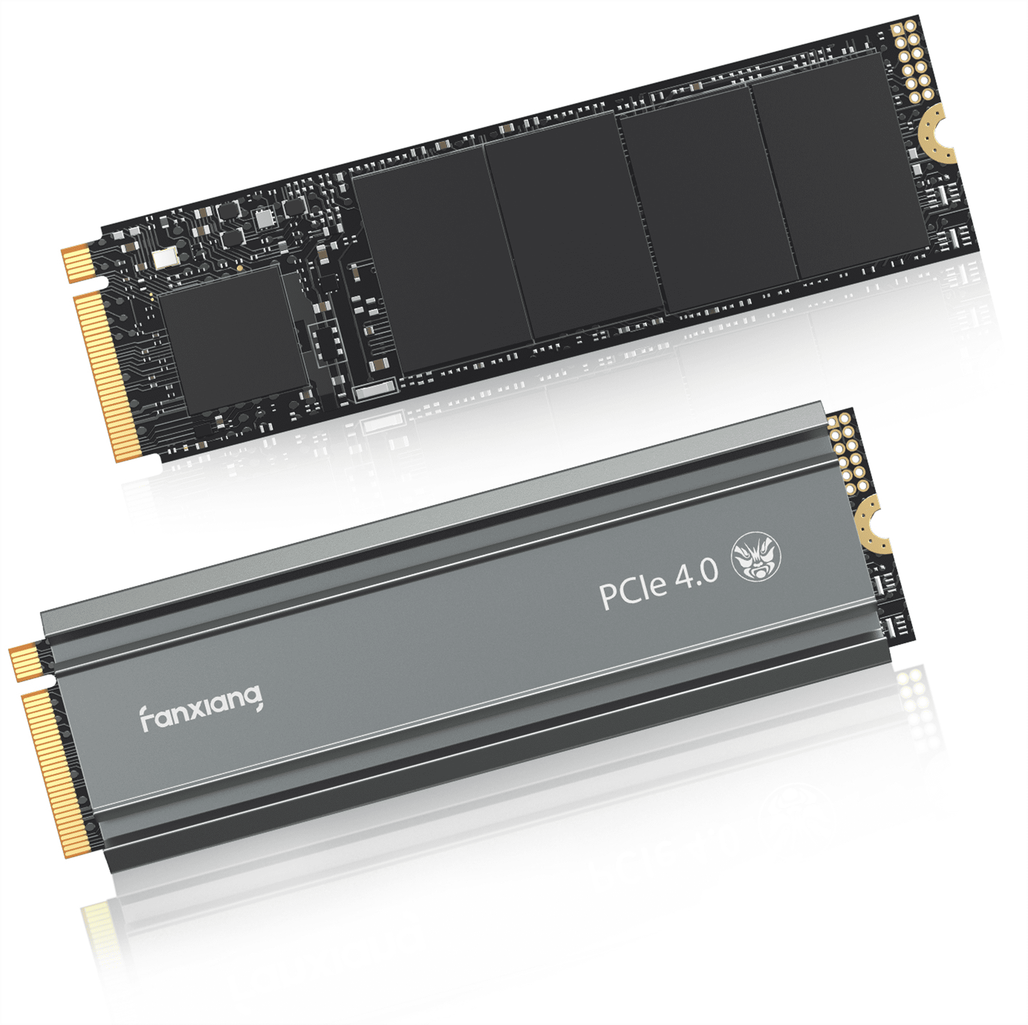 fanxiang S660 4TB PS5 SSD PCIe 4.0 NVMe m.2 2280 Internal Hard Drive, PS5 Console SSD Read Speed