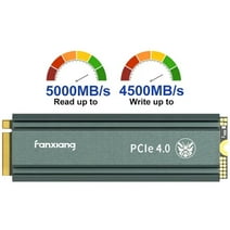fanxiang S660 PS5 Console SSD Up to 4800MB/s PS5 SSD 500GB PCIe 4.0 NVMe SSD m.2 2280 Internal Hard Drive with Heatsink