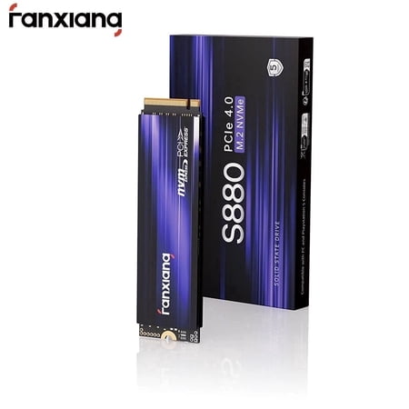 fanxiang S880 4TB PS5 Console SSD PCIe 4.0 PS5 SSD NVMe m.2 2280 Internal Hard Drive, up to 7300MB/s, Internal Solid State Drive for PS5 Enthusiasts, High End Computing, Gaming