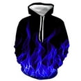 thumbnail image 1 of fartey 3D Realistic Fashion Hoodies for Men Long Sleeve Drawstring Hip Hop Adult Youth Teen Hooded Tops with Pockets Clothes, 1 of 3
