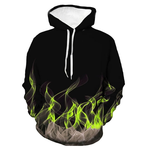 fartey 3D Realistic Fashion Hoodies for Men Long Sleeve Drawstring Hip Hop Adult Youth Teen Hooded Tops with Pockets Clothes
