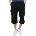 thumbnail image 1 of fartey Camo Capri Pants for Men Plus Size Zipper Button Cargo Cropped Pants Loose Fitted Multiple Pockets Tactical Military Shorts, S-5XL, 1 of 6