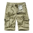 thumbnail image 1 of fartey Camo Shorts for Men with Multiple Pockets Button Zipper Elastic Waist Baggy Cargo Short Casual Hiking Sports Outdoors Short, 1 of 3