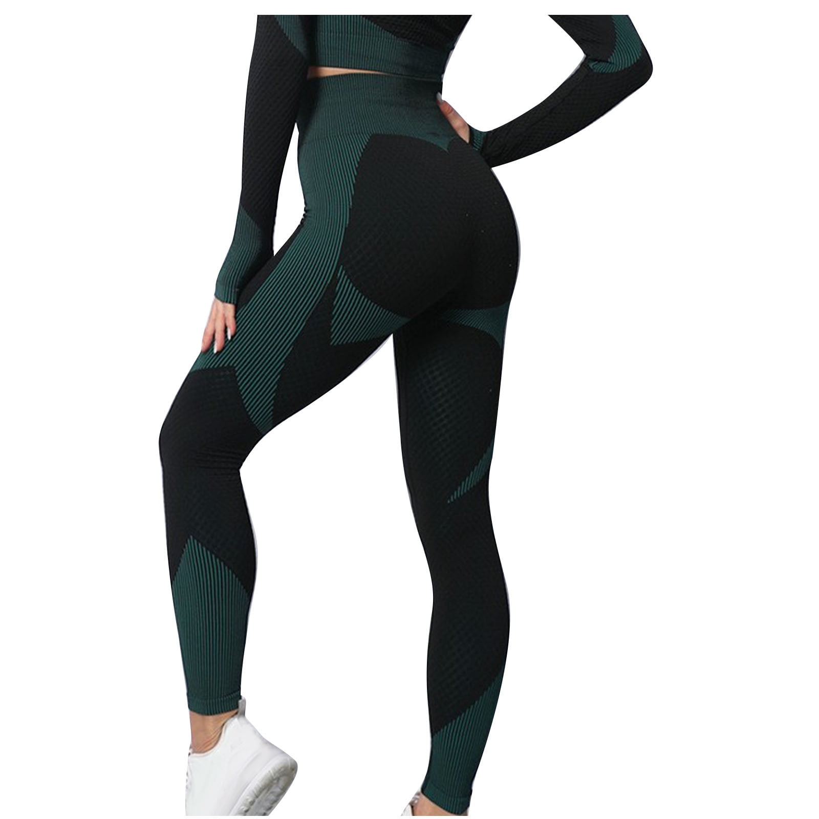  Plus Size Leggings For Women-Stretchy X-Large-4X Tummy  Control High Waist Spandex Workout Black Yoga Pants