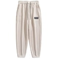 thumbnail image 1 of fartey Men Plus Size Sweatpant Elastic Waist Drawstring Baggy Fit Pants with Pockets Basketball Joggers Trousers, M-5XL, 1 of 4