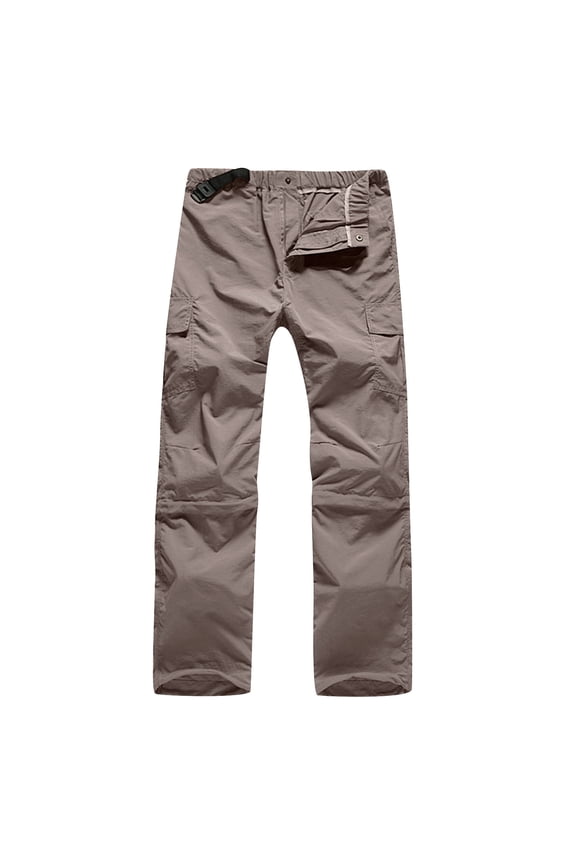Men's Cargo Hiking Pants Quick Dry Lightweight Breathable Straight Leg Work Pants for Men with Multi Pockets