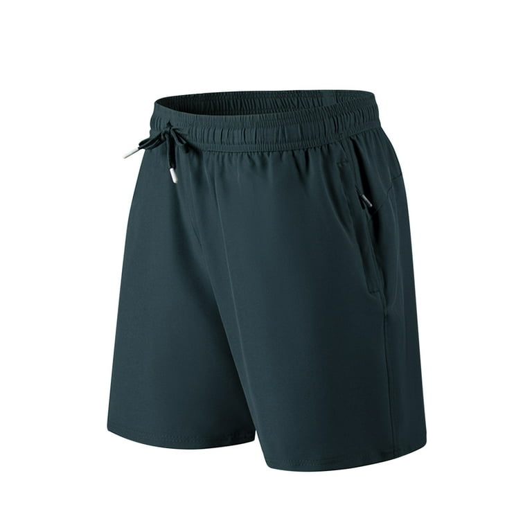 Sweat shorts zipper hot sale pockets