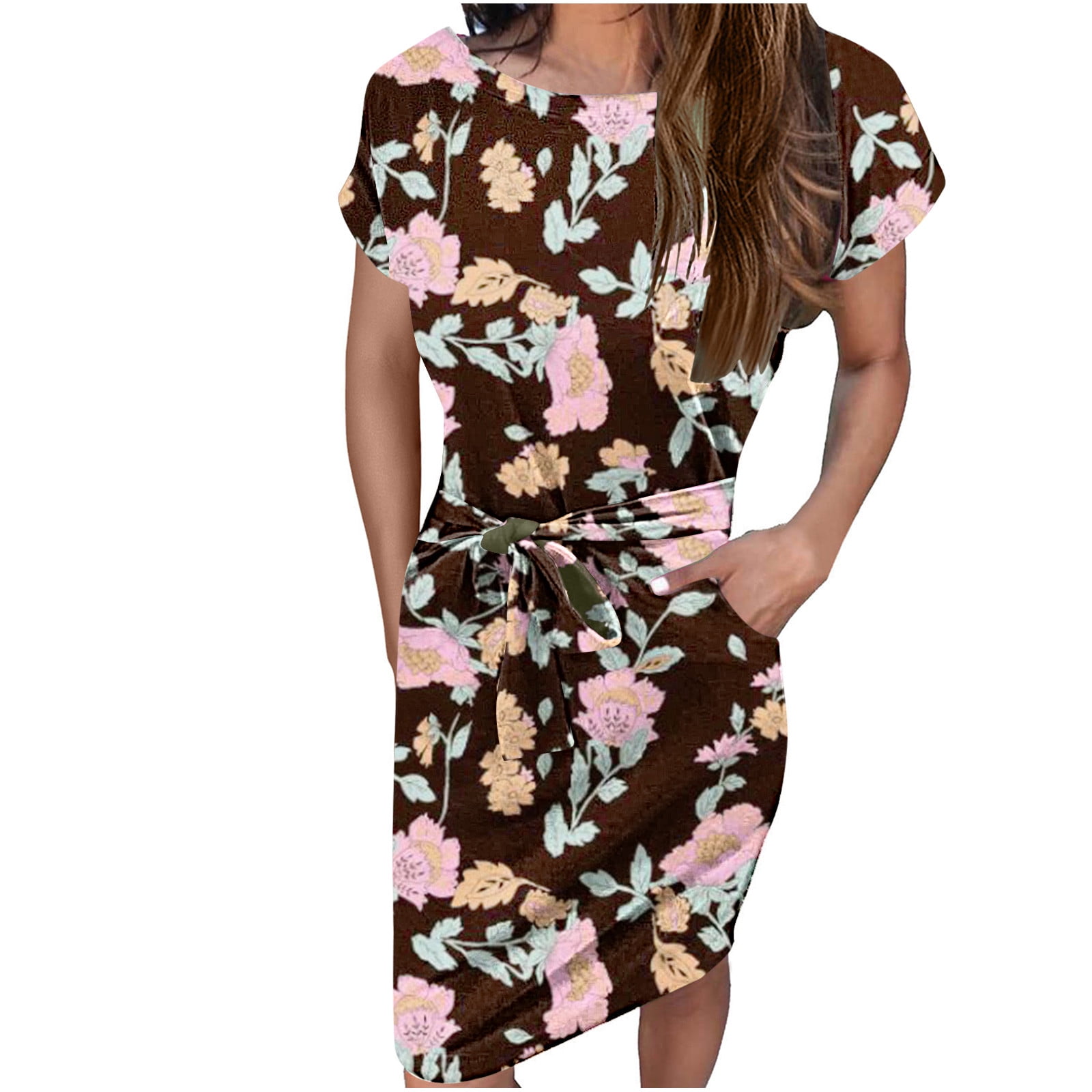 fartey Womens Button Down Dresses Autumn 2024 Long Sleeve Casual Lapel