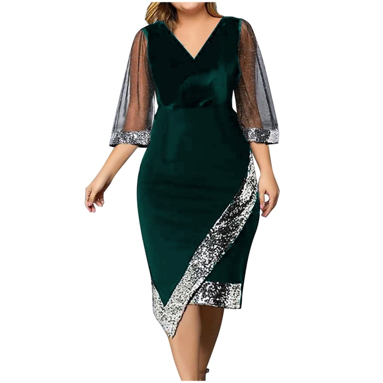 fartey Womens Plus Size Velvet Bodycon Dresses Tunic Fitted Sparkly Glitter Sequins Trim Asymmetrical Irregular Hem Sundress Elegant Fashion Mesh Half Sleeve Dress, S-5XL - Walmart.com fartey Womens Plus Size Velvet Bodycon Dresses Tunic Fitted Sparkly Glitter Sequins Trim Asymmetrical Irregular Hem Sundress Elegant Fashion Mesh Half Sleeve Dress, S-5XL - Walmart.com