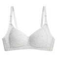 thumbnail image 1 of Abomasnow Minimizer Bras for Women Adjustable Straps Wireless Training Bras Push Up Full Coverage Bras, 1 of 5