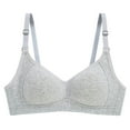 thumbnail image 1 of Abomasnow Minimizer Bras for Women Adjustable Straps Wireless Training Bras Push Up Full Coverage Bras, 1 of 5