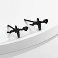thumbnail image 1 of fashionable stainless steel earrings Heartbeat Stud Earrings Stainless Steel Studs anniversary gift, 1 of 4