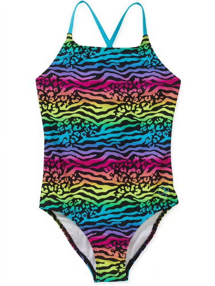 **fast Track**op Girls 1 Piece Swimsuit - Walmart.com
