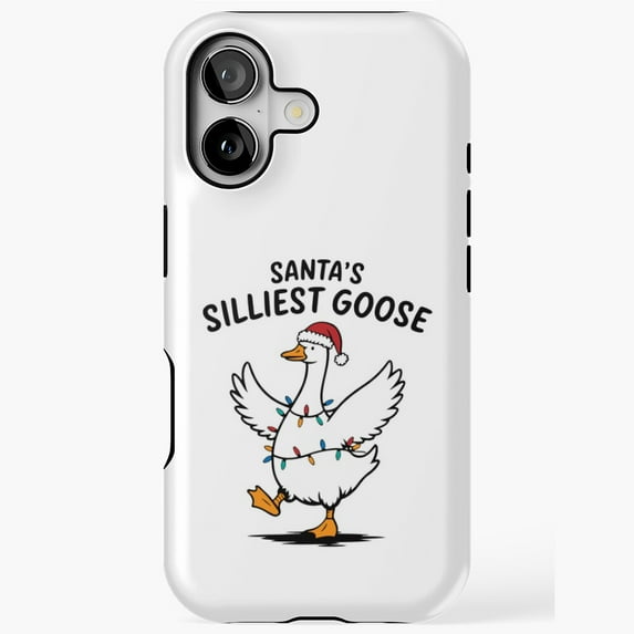 father christmas's Silliest Goose Funny Christmas Humor Phone Case 17 ...