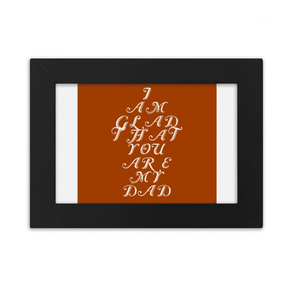 father dad excitation grow desktop photo frame ornaments picture art painting