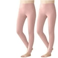 thumbnail image 1 of fatyb 2 Pack Womens Fleece Lined Leggings High Waisted Stretchy Thermal Warm Full Length Leggings for Women, 1 of 2