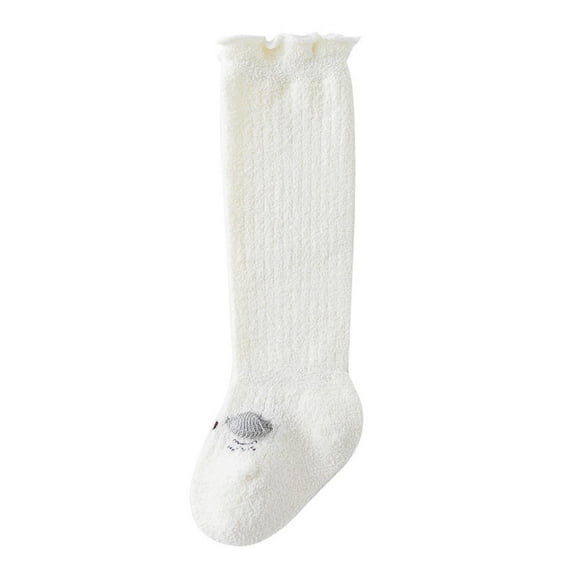 fatyb Baby Fuzzy Knee High Socks Winter Boys Girls Thermal Thigh Warm Stockings for Toddler Newborn Infant