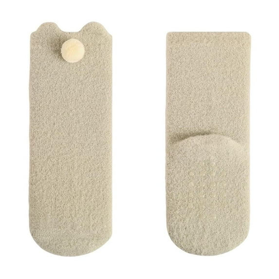 fatyb Baby Thick Thermal Crew Socks Newborn Warm Fuzzy Socks for Boys Girls Kids Soft Comfortable Socks