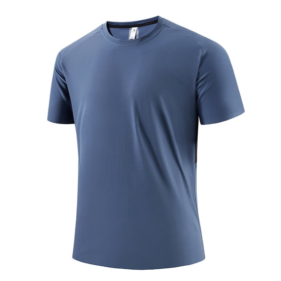 fatyb Big and Tall Workout Mens T Shirts Short Sleeve Quick Dry Athletic Tee Tops Activewear for Running