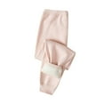thumbnail image 1 of fatyb Boys Girls Fleece Lined Pants Thick Warm Casual Bottoms for Kids Pull on Thermal Jogger Pants, 1 of 2