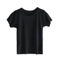 thumbnail image 1 of fatyb Boys Girls T-Shirts Quick Dry Lightweight Athletic Tees Crew Neck Summer Tops for Kids Activewear, 1 of 7