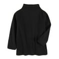thumbnail image 1 of fatyb Boys Girls Thermal Underwear Tops Mock Neck Long Sleeve Undershirts Soft Warm Tops Tee for Kids, 1 of 7
