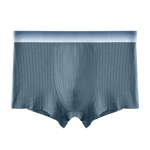 fatyb Cotton Boxer Briefs for Men Soft Underwear Boxers Mens Short Underpants with Comfortable Waistband