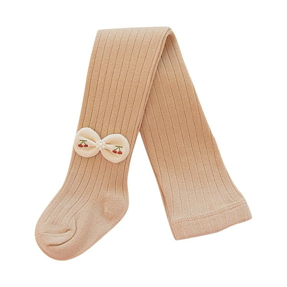 fatyb Cute Tights for Girls Footed Cotton Leggings Kids Girls Seamless Stockings Comfortable Pantyhose