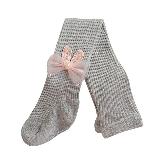 fatyb Cute Tights for Girls Footed Cotton Leggings Kids Girls Seamless Stockings Comfortable Pantyhose