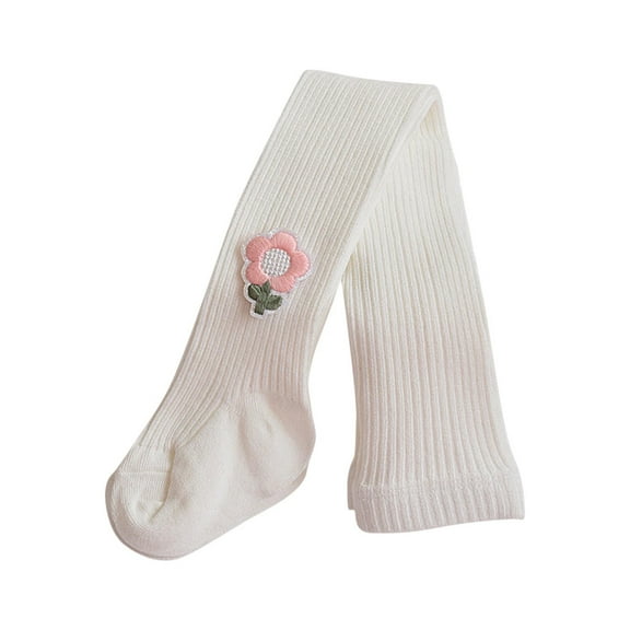 fatyb Cute Tights for Girls Footed Cotton Leggings Kids Girls Seamless Stockings Comfortable Pantyhose