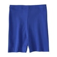 thumbnail image 1 of fatyb Dance Shorts for Girls Elastic High Waist Shorts Casual Bike Shorts Girls Plain Shorts Leggings, 1 of 7