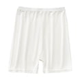thumbnail image 1 of fatyb Dance Shorts for Girls Elastic High Waist Shorts Casual Bike Shorts Girls Plain Shorts Leggings, 1 of 5