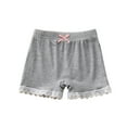 thumbnail image 1 of fatyb Girls Cotton Under Shorts for Dress Casual Elastic Waisted Bike Shorts Cartwheel Dancewear Shorts, 1 of 4
