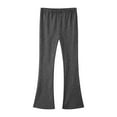 thumbnail image 1 of fatyb Girls Flare Leggings Casual Lightweight Dance Yoga Pants Kids High Waist Bell Bottoms for Everyday, 1 of 6