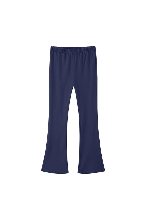 Girls Flare Leggings Casual Lightweight Dance Yoga Pants Kids High Waist Bell Bottoms for Everyday