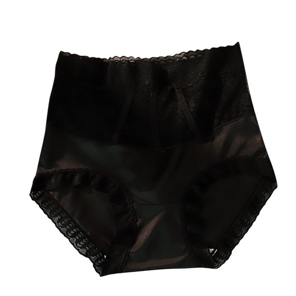 fatyb High Waist Lace Underwear for Women Stretch Panties Lightweight Ladies Full Coverage Underpants