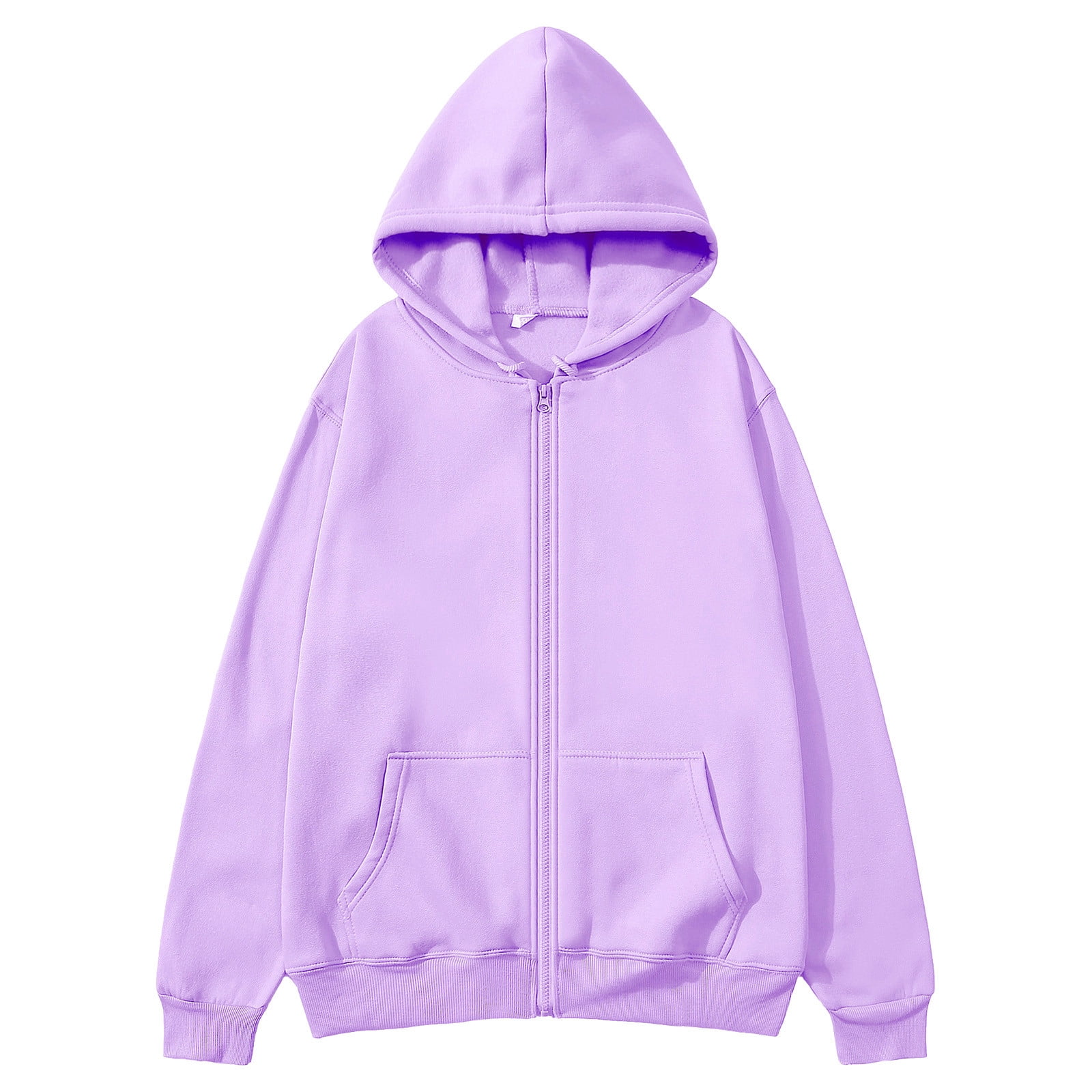 Men's Drawstring Long Sleeve Hooded Jacket