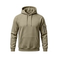 thumbnail image 1 of fatyb Hoodies for Mens Drawstring Basic Pullover Casual Long Sleeve Soft Hooded Sweatshirt with Pocket, 1 of 1