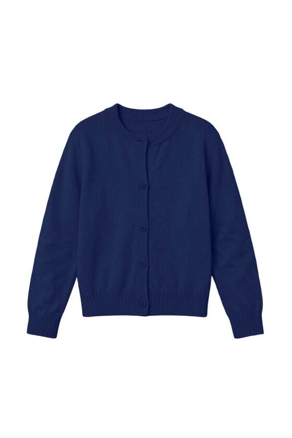 Kids Cardigan for Boys Girls Thin School Uniform Long Sleeve Casual Knitted Button down Sweater