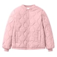 thumbnail image 1 of fatyb Kids Quilted Jacket Boys Girls Button down Lightweight Puffer Coat Winter Warm Outwear with Pockets, 1 of 7