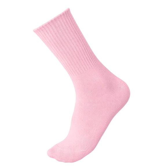 fatyb Kids Socks Boys Girls Comfy Athletic Sports Crew Socks Mid Cut School Uniform Casual Basic Socks