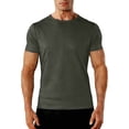thumbnail image 1 of fatyb Men's Athletic T Shirts Short Sleeve Running Crew Neck Workout Training Tee Tops Activewear for Men, 1 of 5