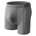 thumbnail image 1 of fatyb Men's Boxer Briefs Underwear Breathable Stretch Boxers Comfortable Everyday Underpants for Men, 1 of 4